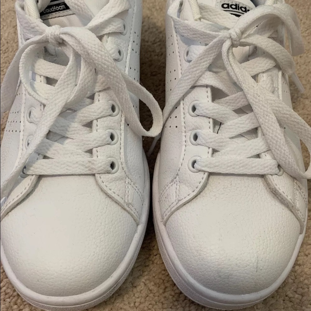 White Adidas Shoes